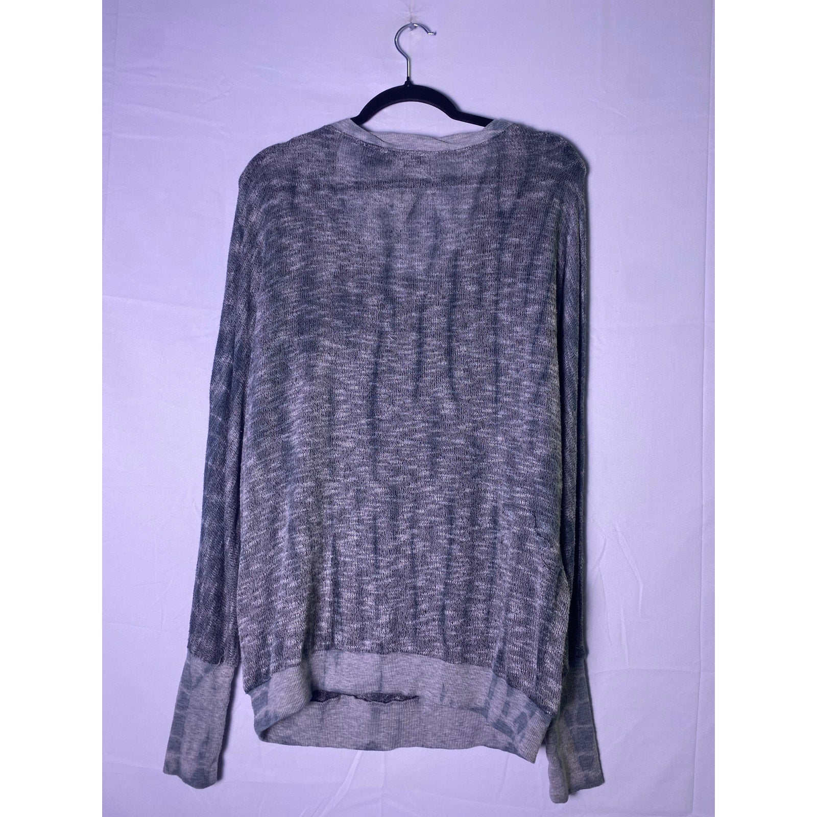 Miss Me Oversized Sweater Pullover Scoop Neck Long Sleeve Women's Size XL