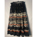 Vintage 90s Original Anthony Botanical Printed Maxi Skirt Western Pull On XL