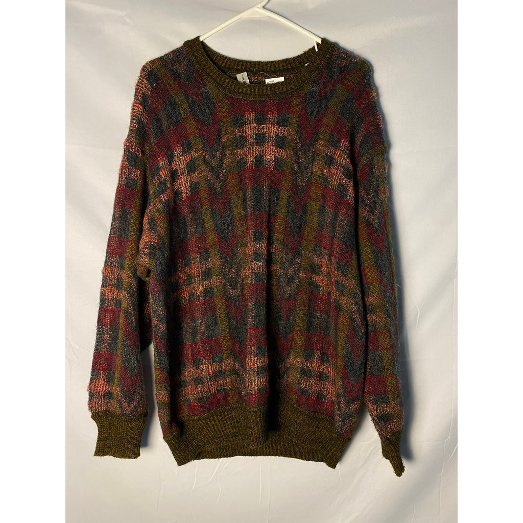 80s Vintage Hemmond Sheer Knitted Wool Sweater