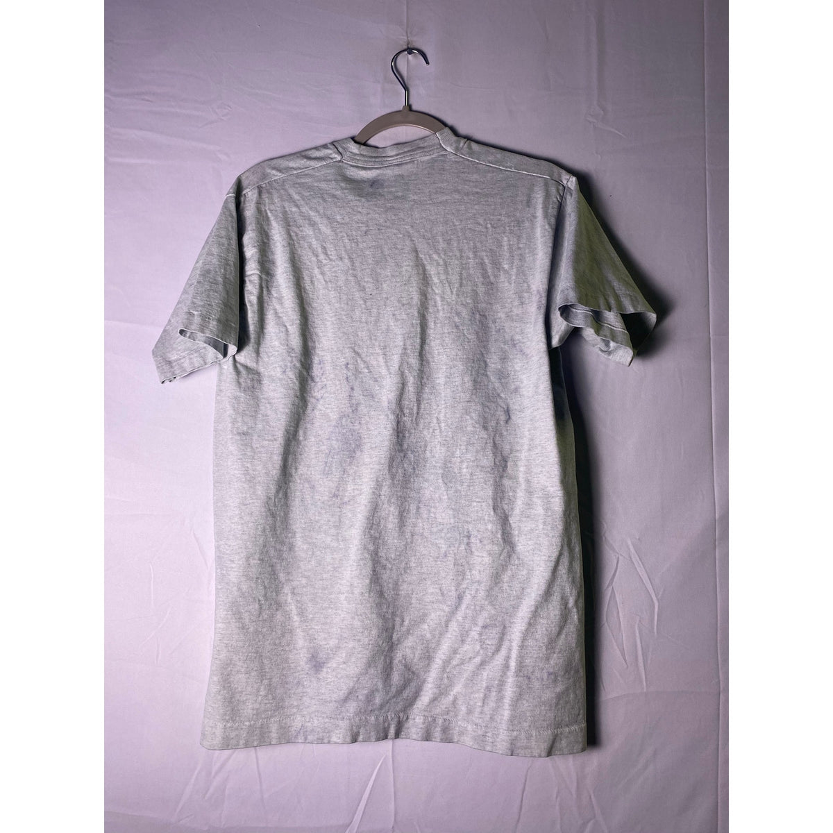 Vintage Fruit of the Loom EMT Graphic Print Gray T-Shirt Men's Size Large