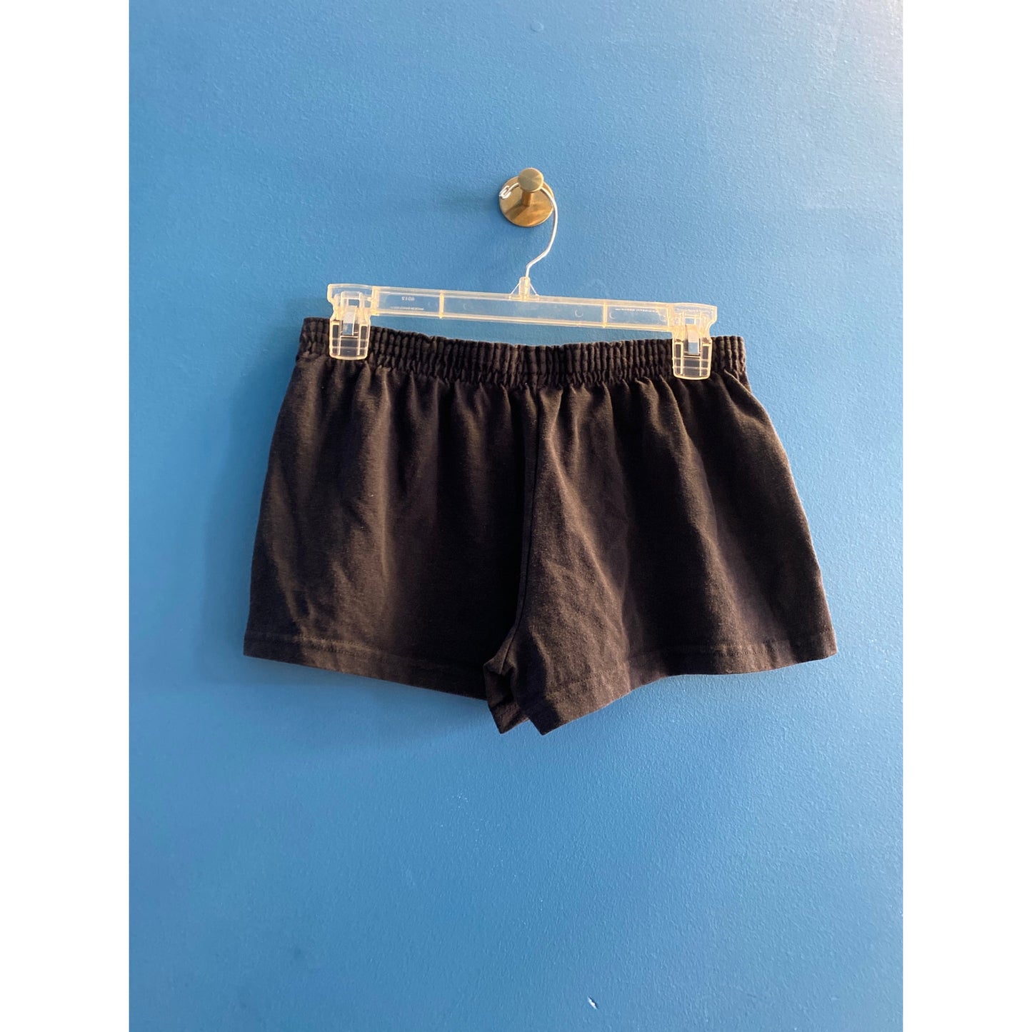 Y2K SOFFE Black Pull On Low Rise Athletic Shorts Women's Size Medium