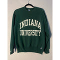 Russell Athletic IU Indiana University Green Crewneck Pullover Sweater Medium