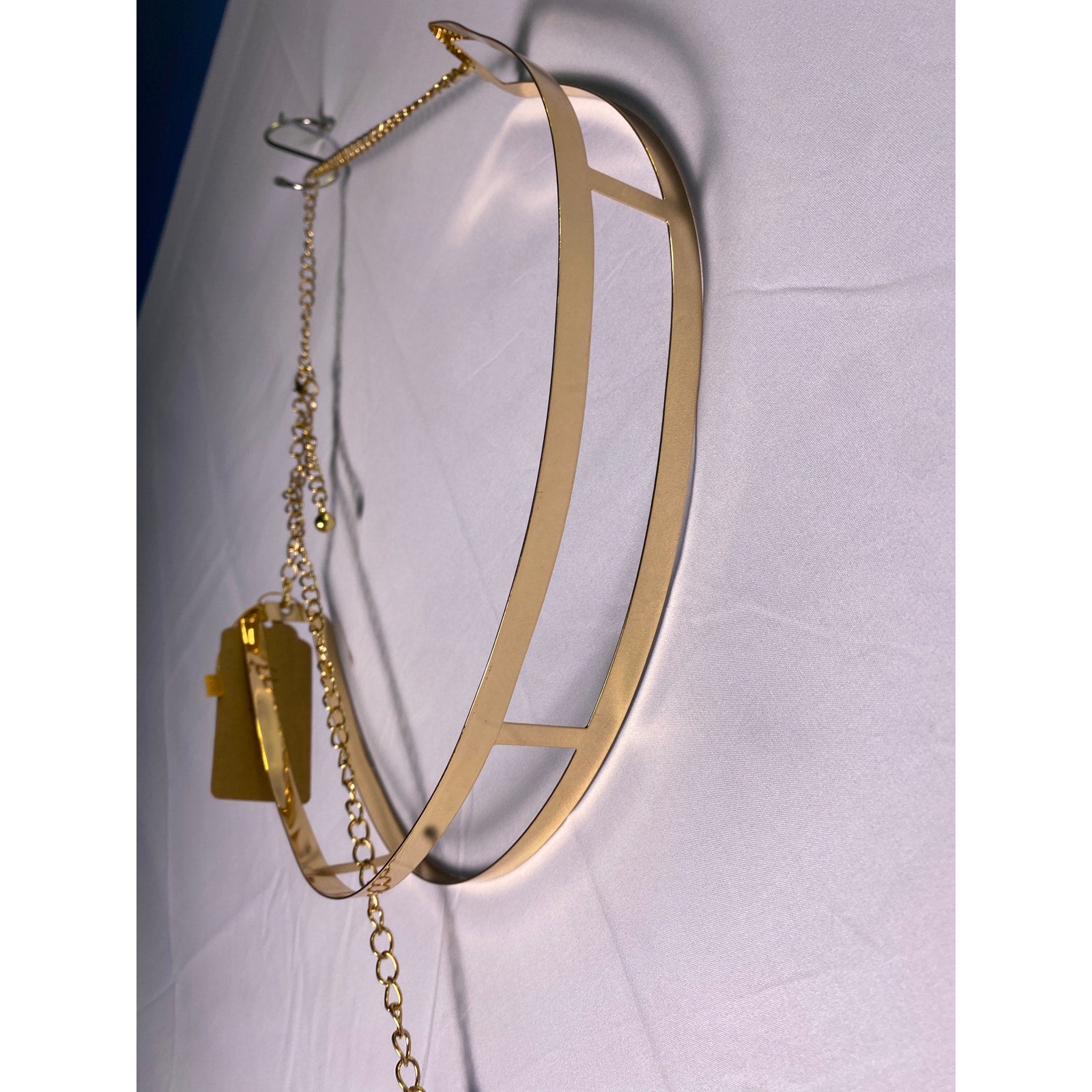Metal Gold Cage Belt