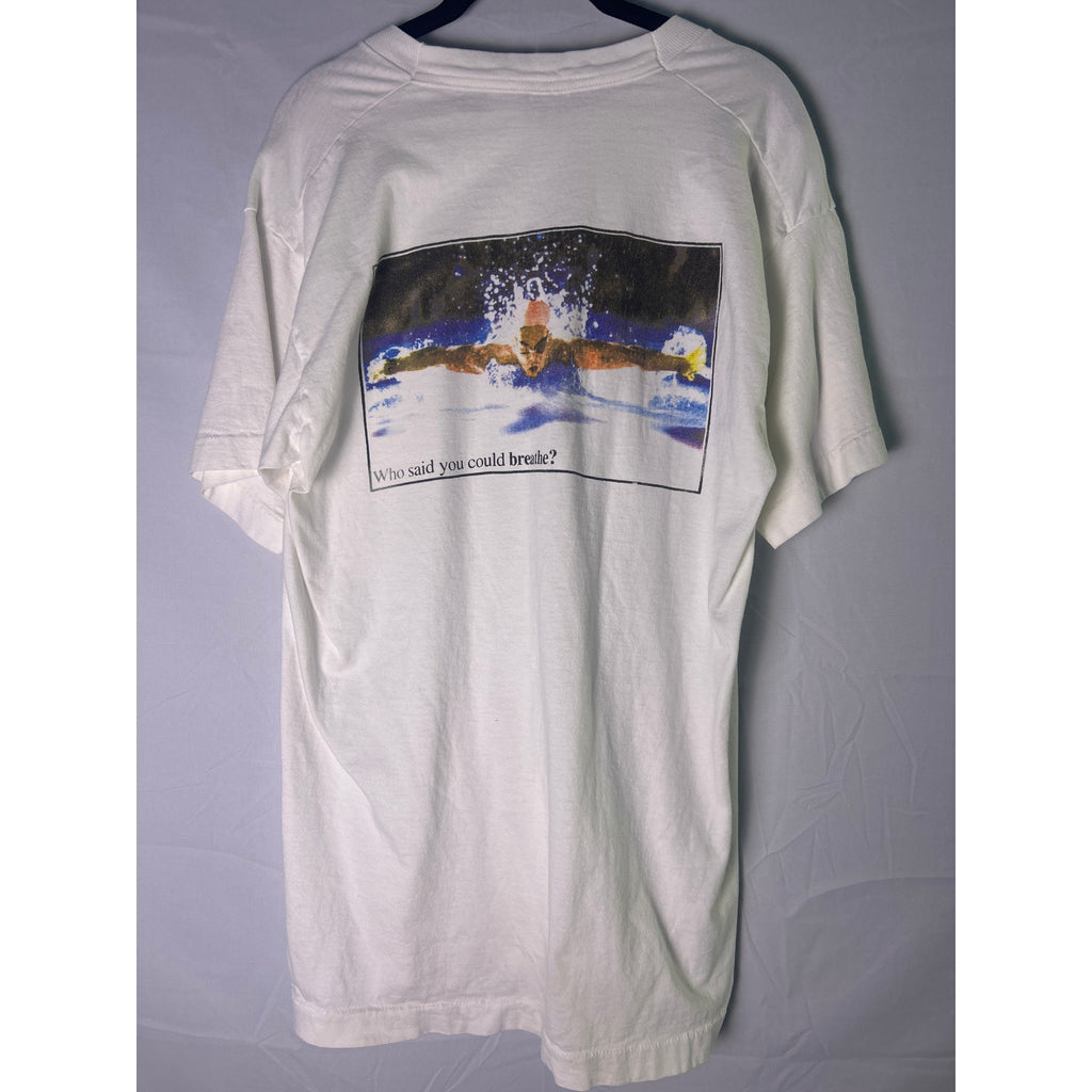 Fruit of the Loom Nothing else is a PEPSI... SWIMMER Whit Shirt Men's Size Large