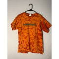 Harley Davidson Lafayette, Indiana Orange Tie Dye T-shirt Men's Size Medium