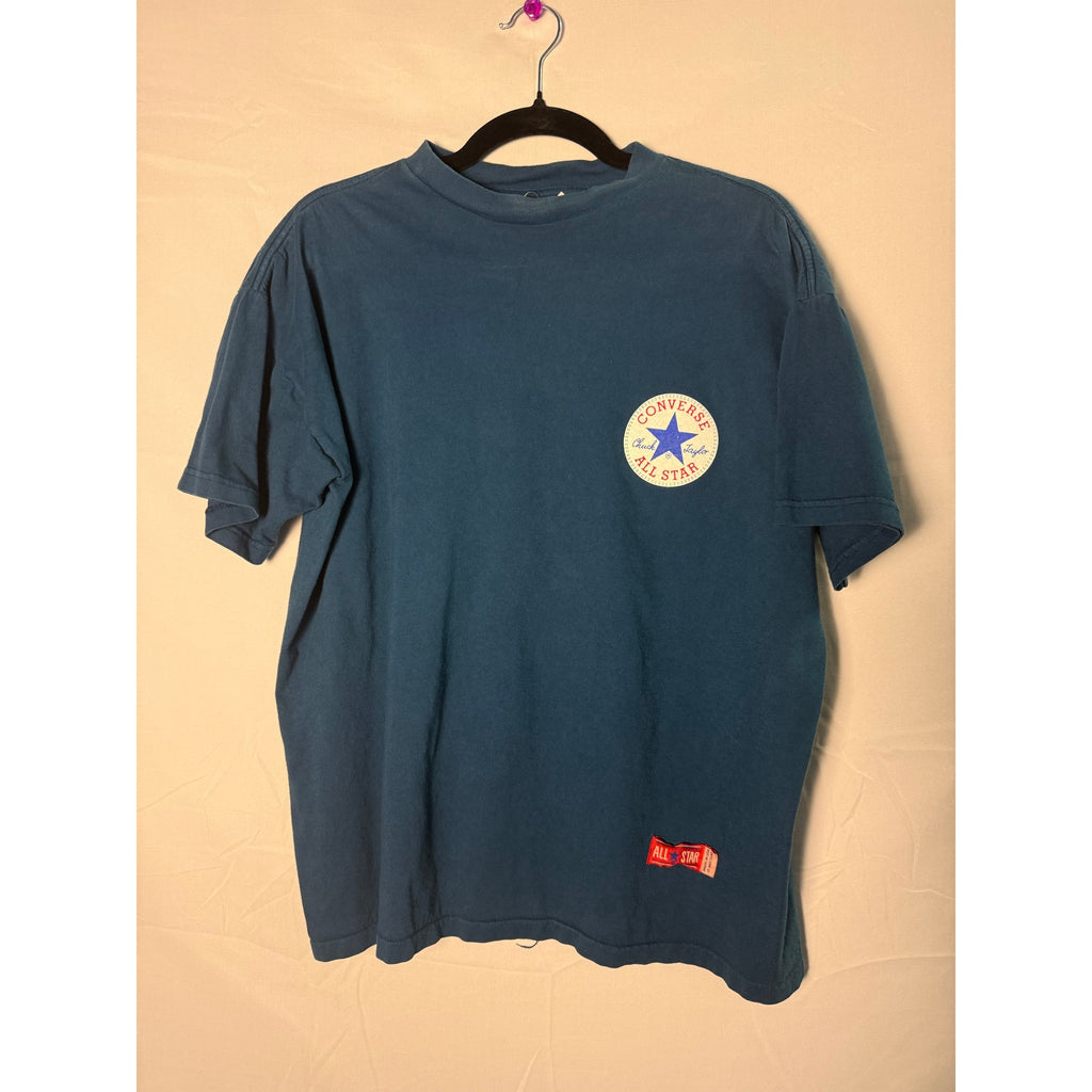Vintage 1994 Converse Chuck Taylor All Star Patch Graphic T-shirt Men's Large