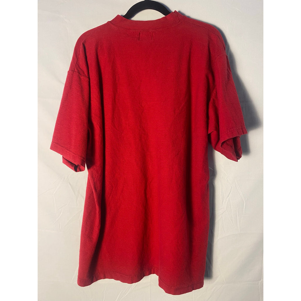 Vtg IU Ribbed Tshirt