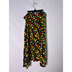 1990's Sag Harbor Rayon Fruit Print Midi Skirt Women's Size Small
