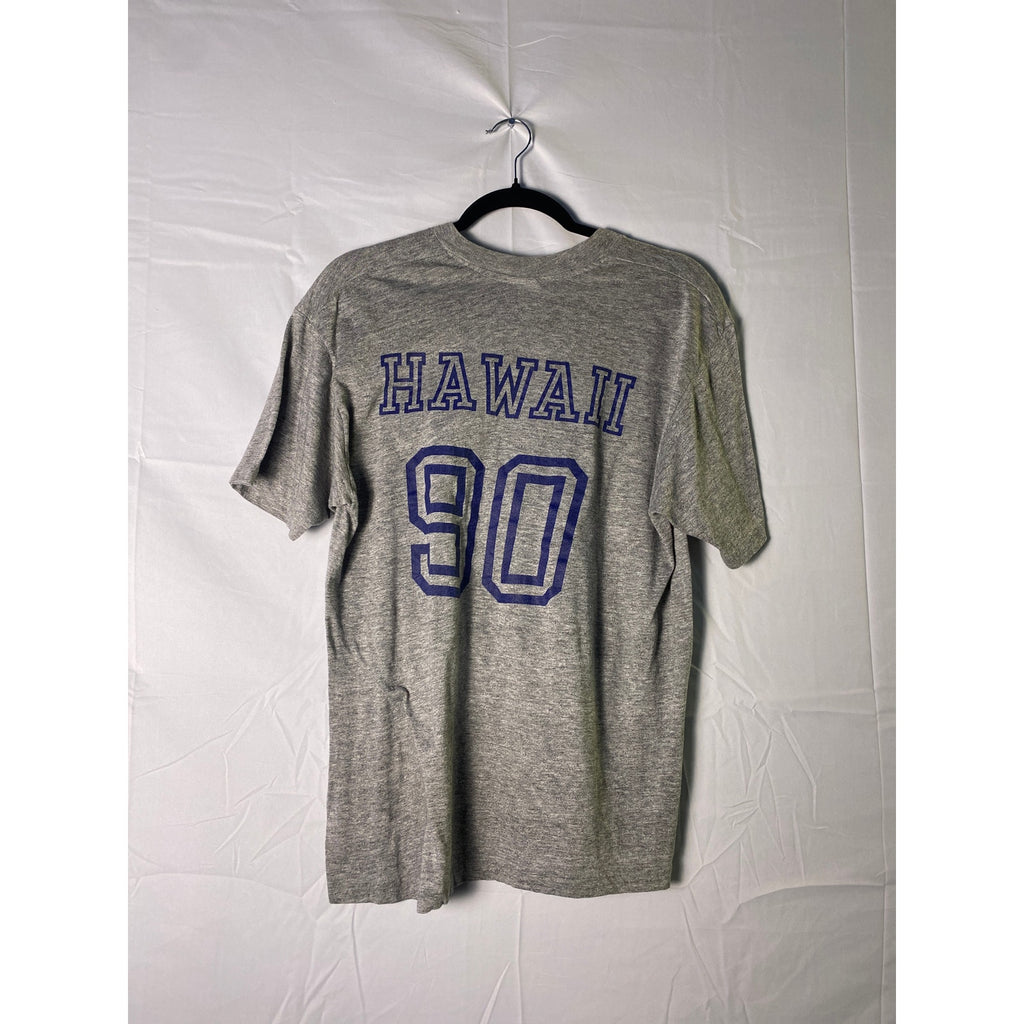 Stedman The Point After HAWAII #90 Print Gray Crew Neck Shirt Men's Size XL