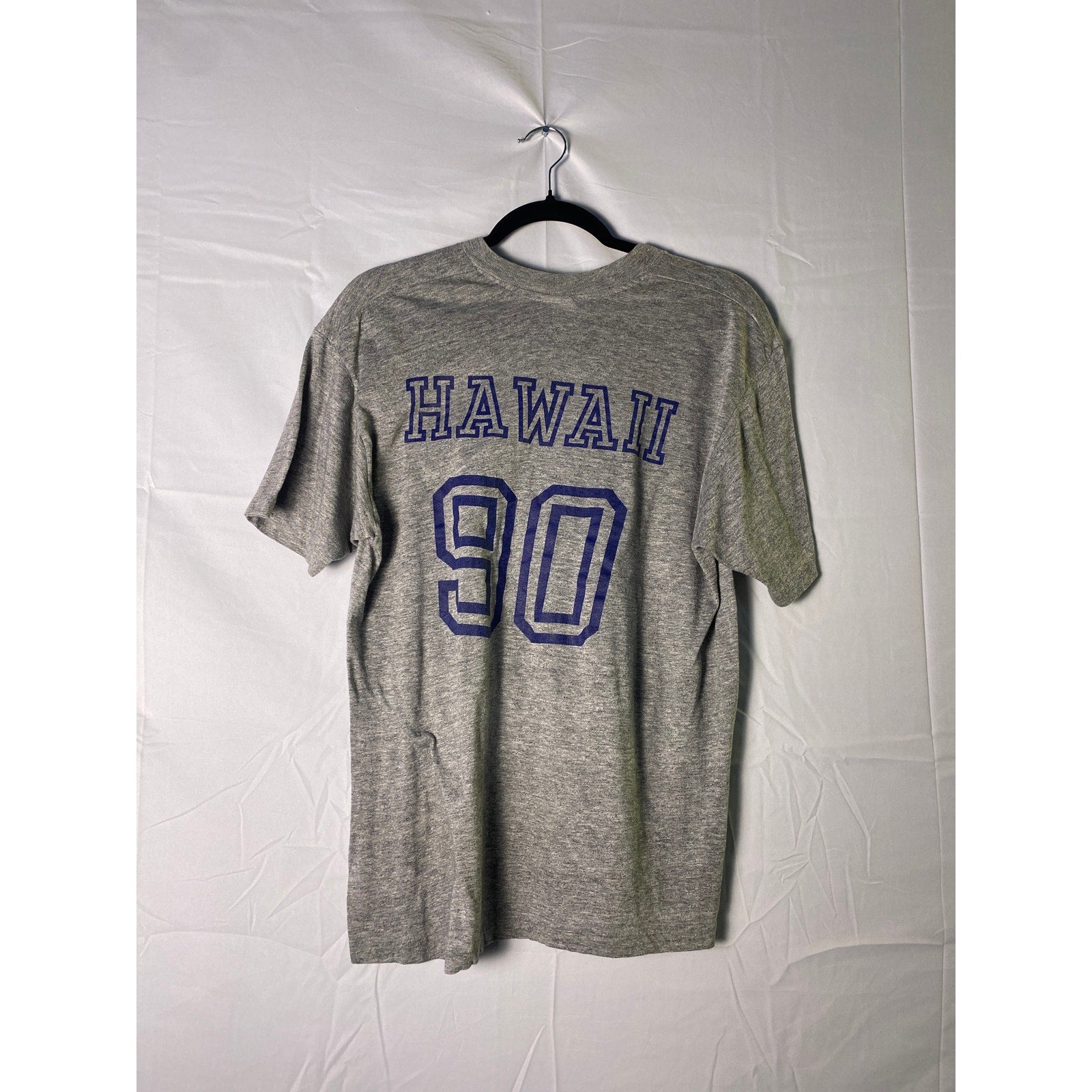 Stedman The Point After HAWAII #90 Print Gray Crew Neck Shirt Men's Size XL