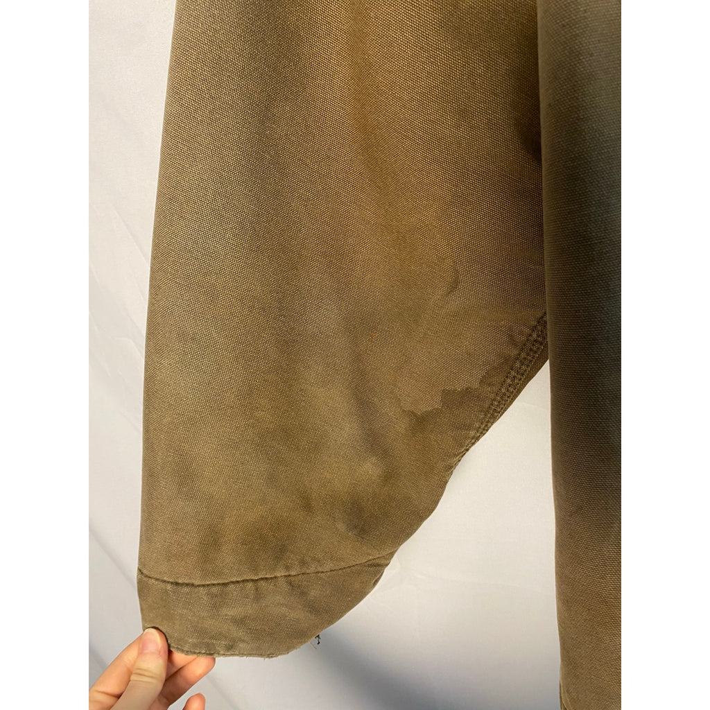 1999 Carhartt Blanket Lined Heavy Zip-Up Jacket w/Stains