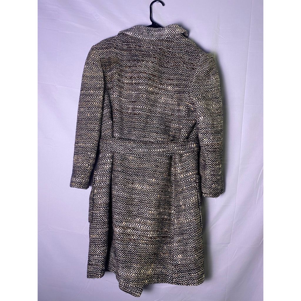 Vintage 60s Levi Strauss Signature Chunky Woven Swing Long Coat Jacket Large
