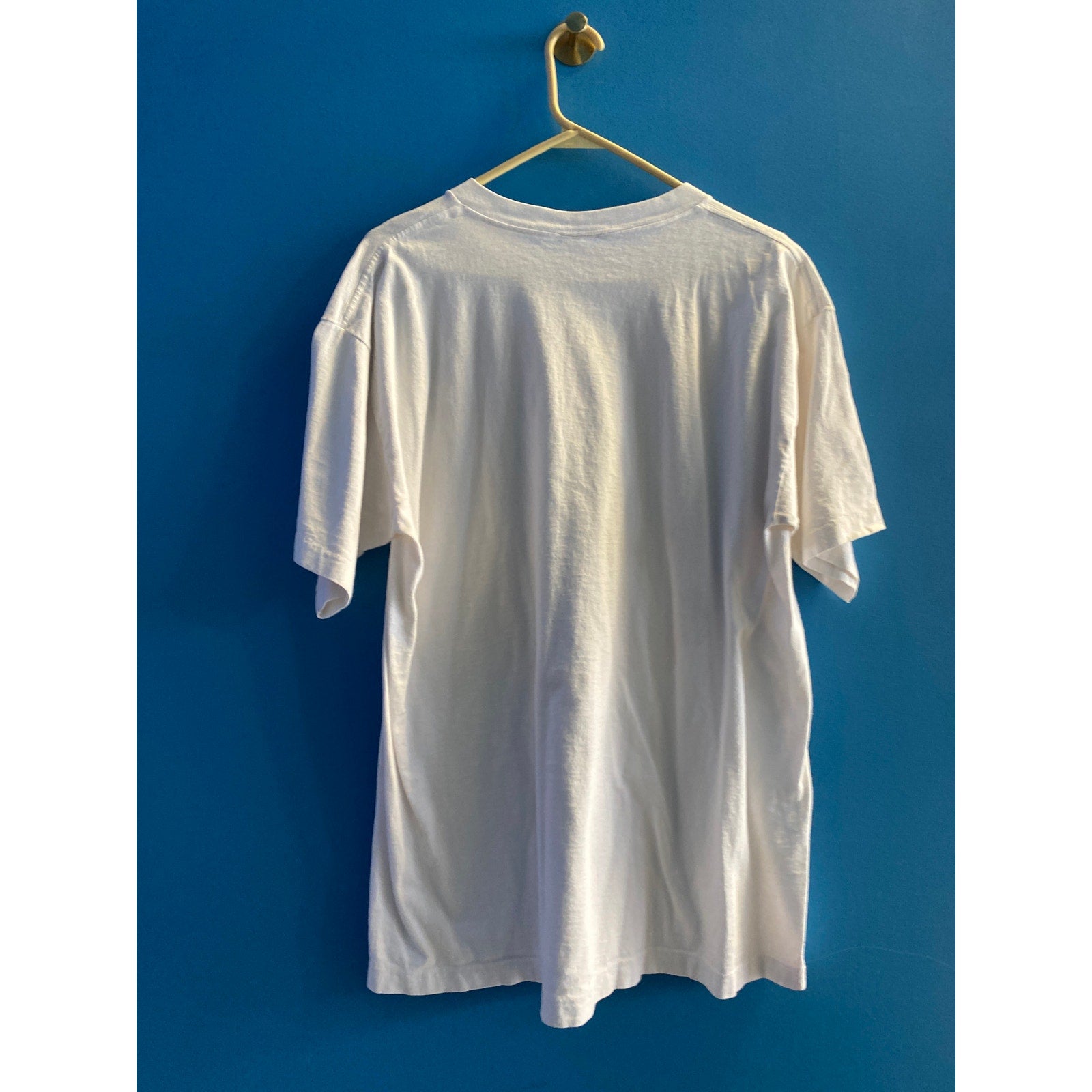 Phillips, Craig & Dean Musical Trio Print White Shirt Crew Neck Short Sleeve XL