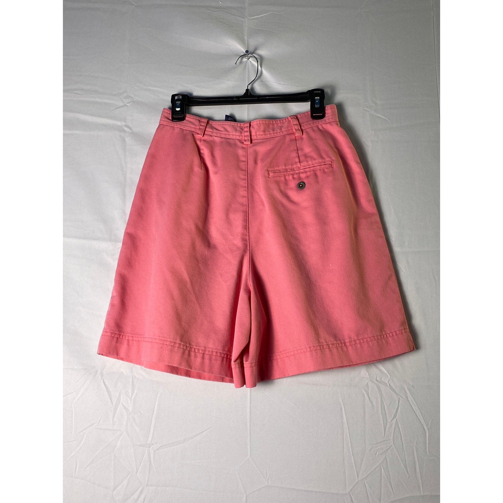 Vintage Liz Claiborne Pink Denim Long Shorts Women's Size Small/Medium
