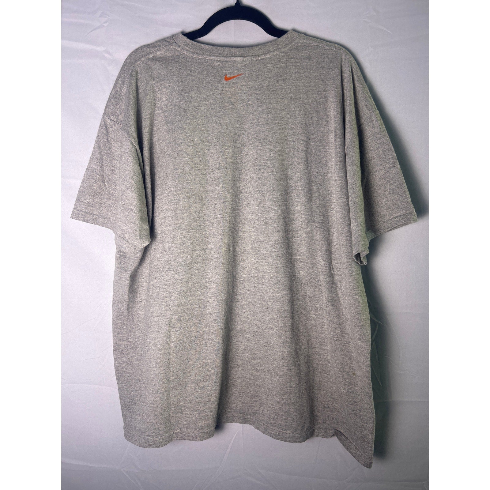 Nike Printed Logo Gray Crewneck T-shirt Men's Size XL