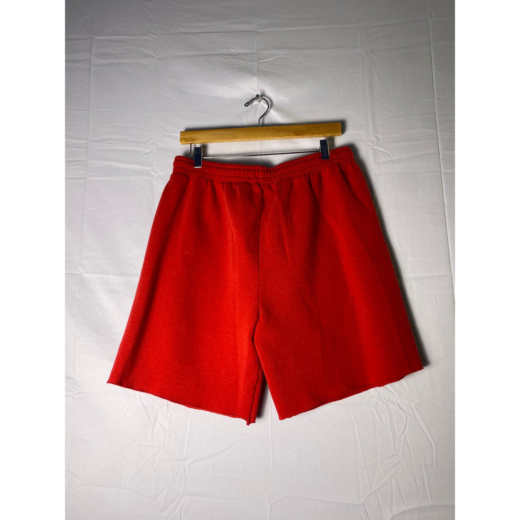 Vintage 90s IU Indiana University Hoosiers Red Basketball Shorts Mens Size Large