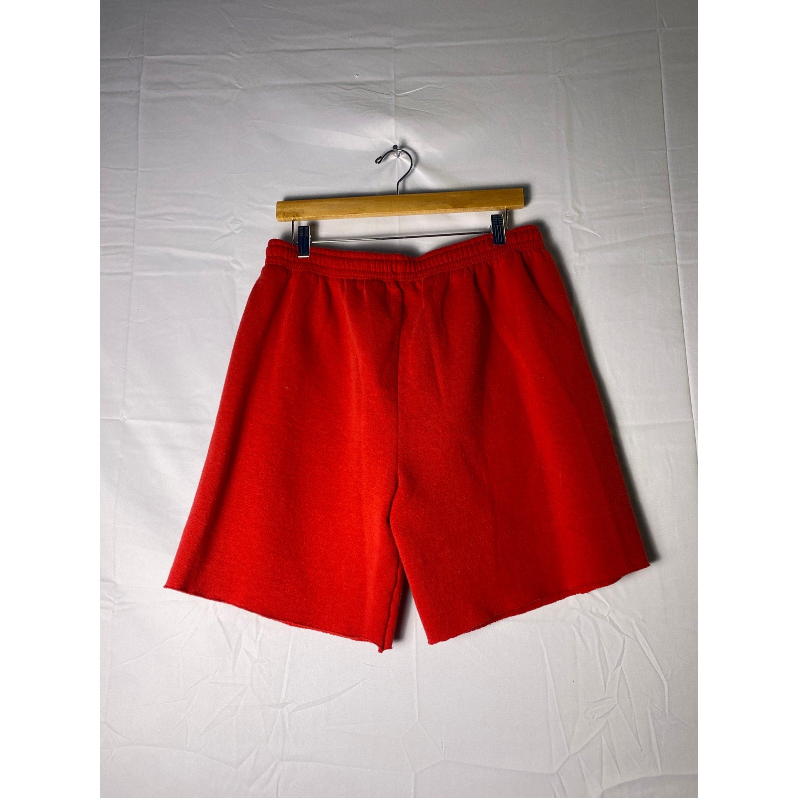 Vintage 90s IU Indiana University Hoosiers Red Basketball Shorts Mens Size Large