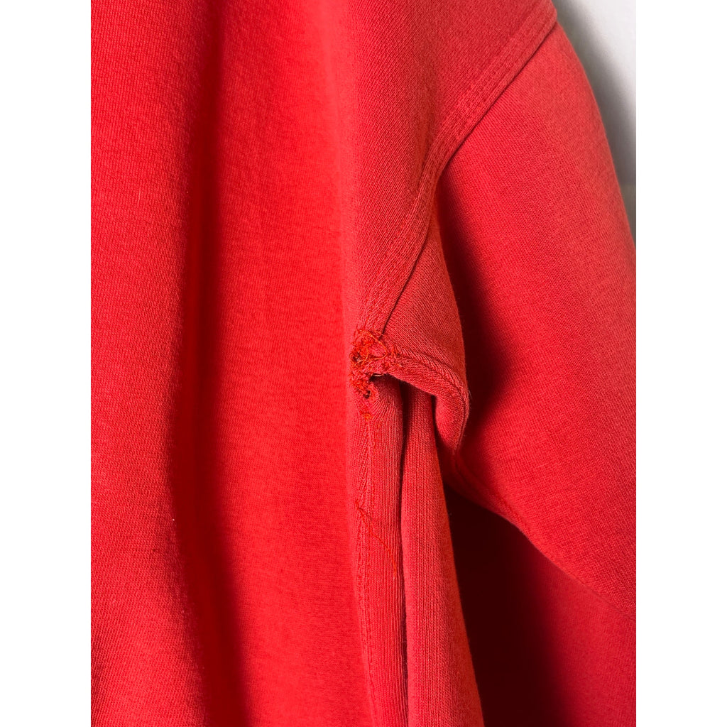 Cable Sportswear INDIANA Embroidered Red Pullover Sweatshirt Women's Size Large