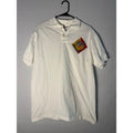 Vintage Anvil Little 500 White Polo Shirt Short Sleeve Men's Size XL
