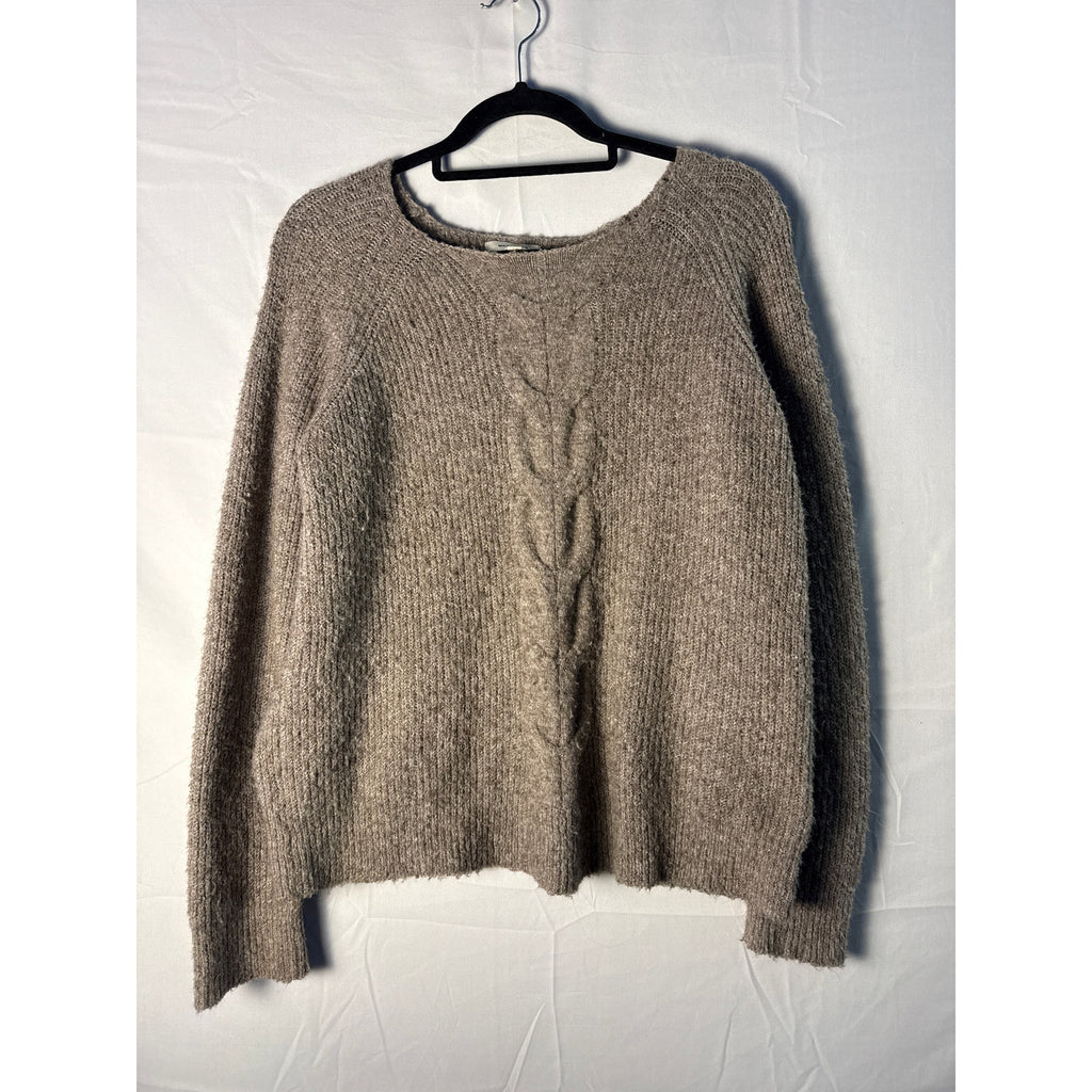 Max Studio Taupe Knit Sweater