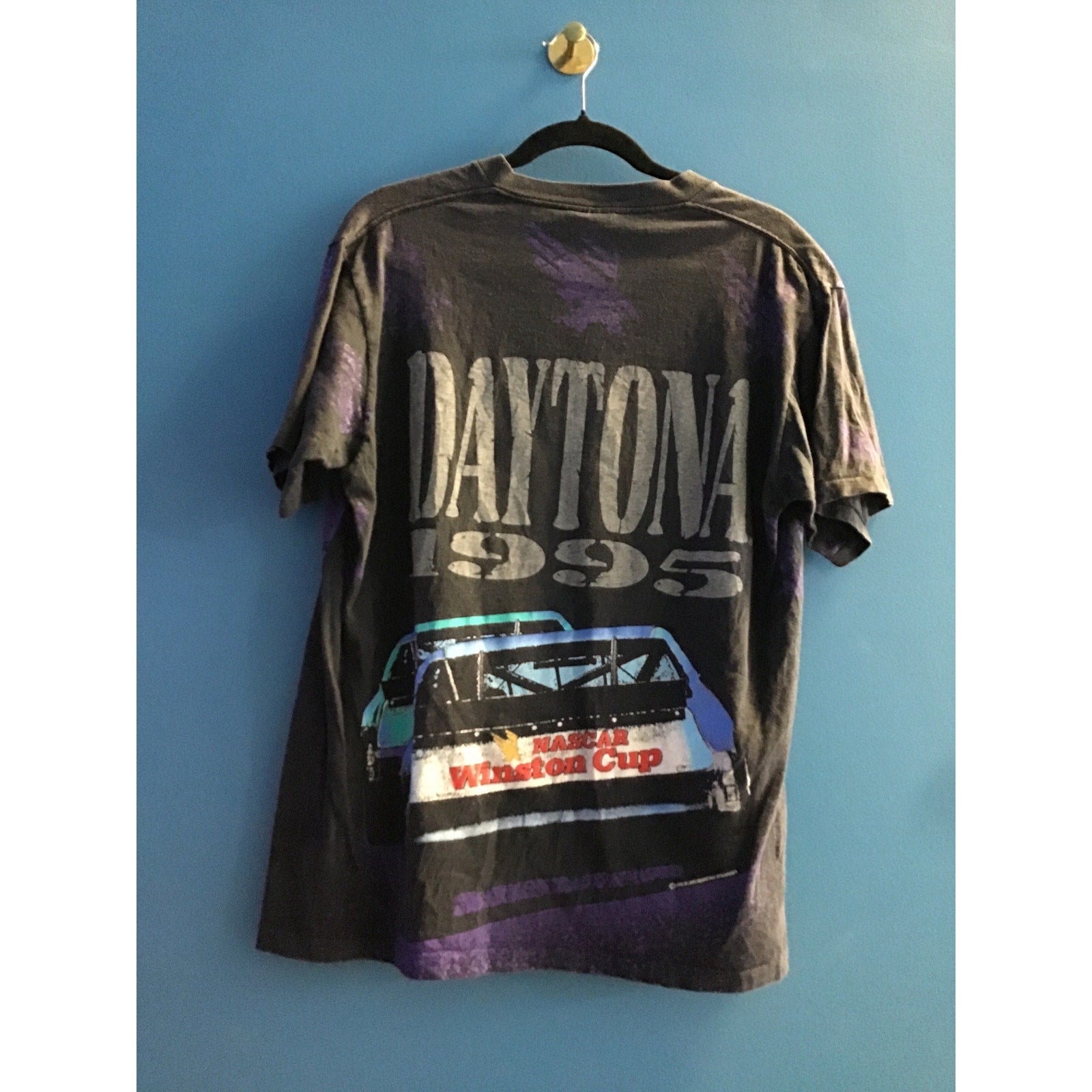 Vintage Motorsport 1995 NASCAR Winston AOP Shirt International Speedway Large