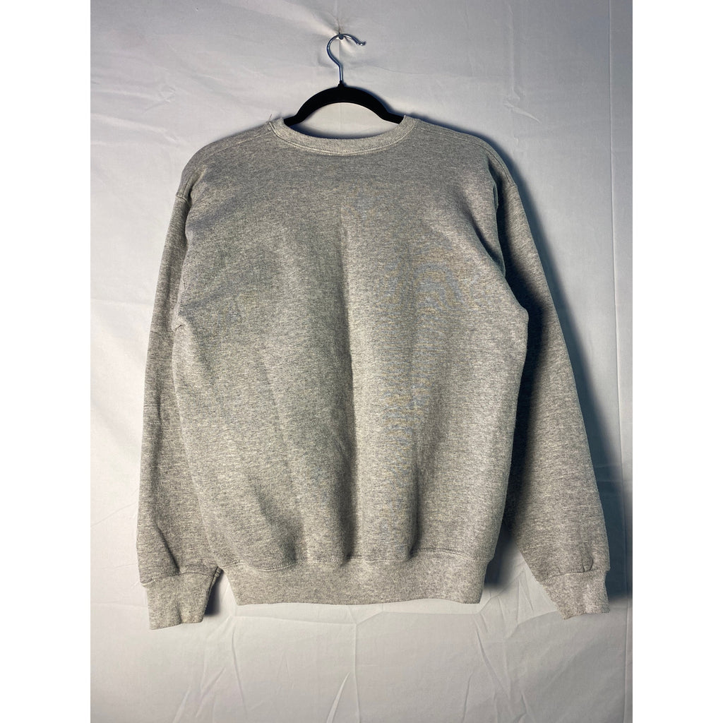 Champion Indiana University MOM Embroidered Crewneck Grey Sweatshirt Small