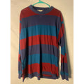St John’s Bay Multicolor Striped Crewneck Long Sleeve Shirt Men's Size XL