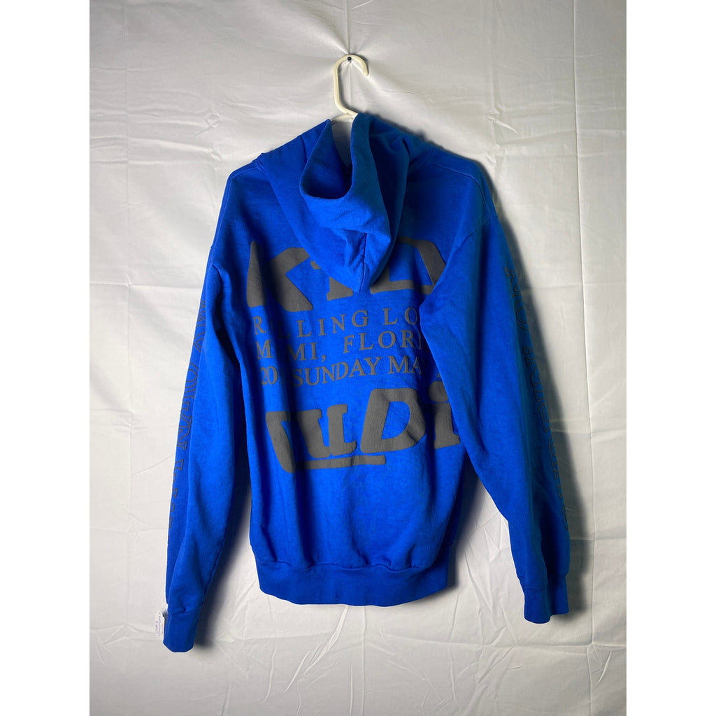 Cactus Plant Flea Market Kid Cudi Swim In The Light Blue Hoodie Pullover Mens XL