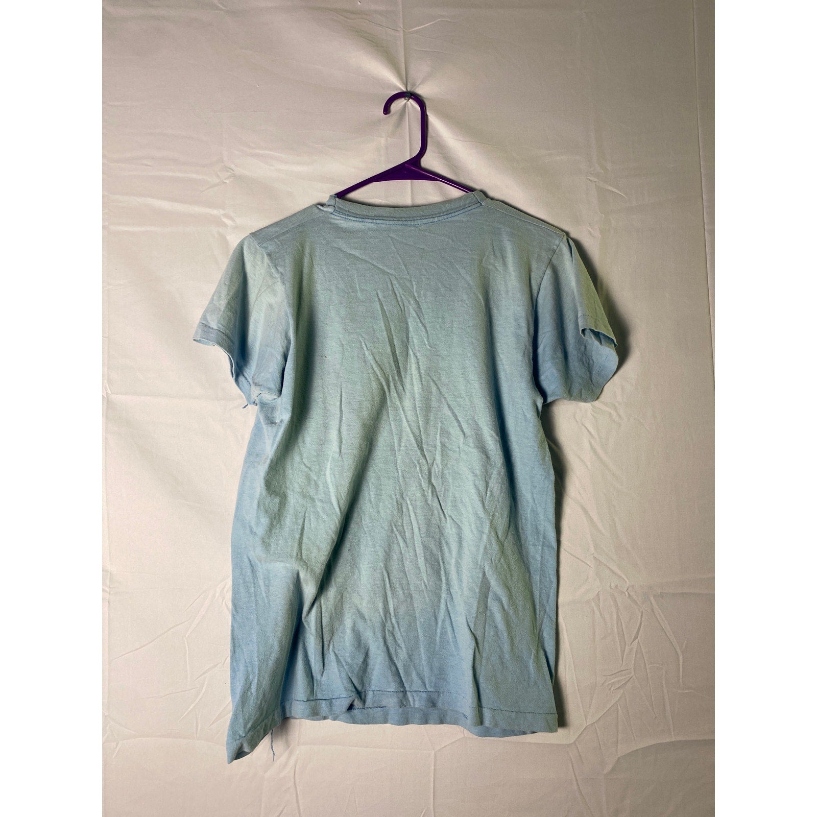 St. Barths Centenaire Valkommen-Bienvenue Print Blue Men's Size Small
