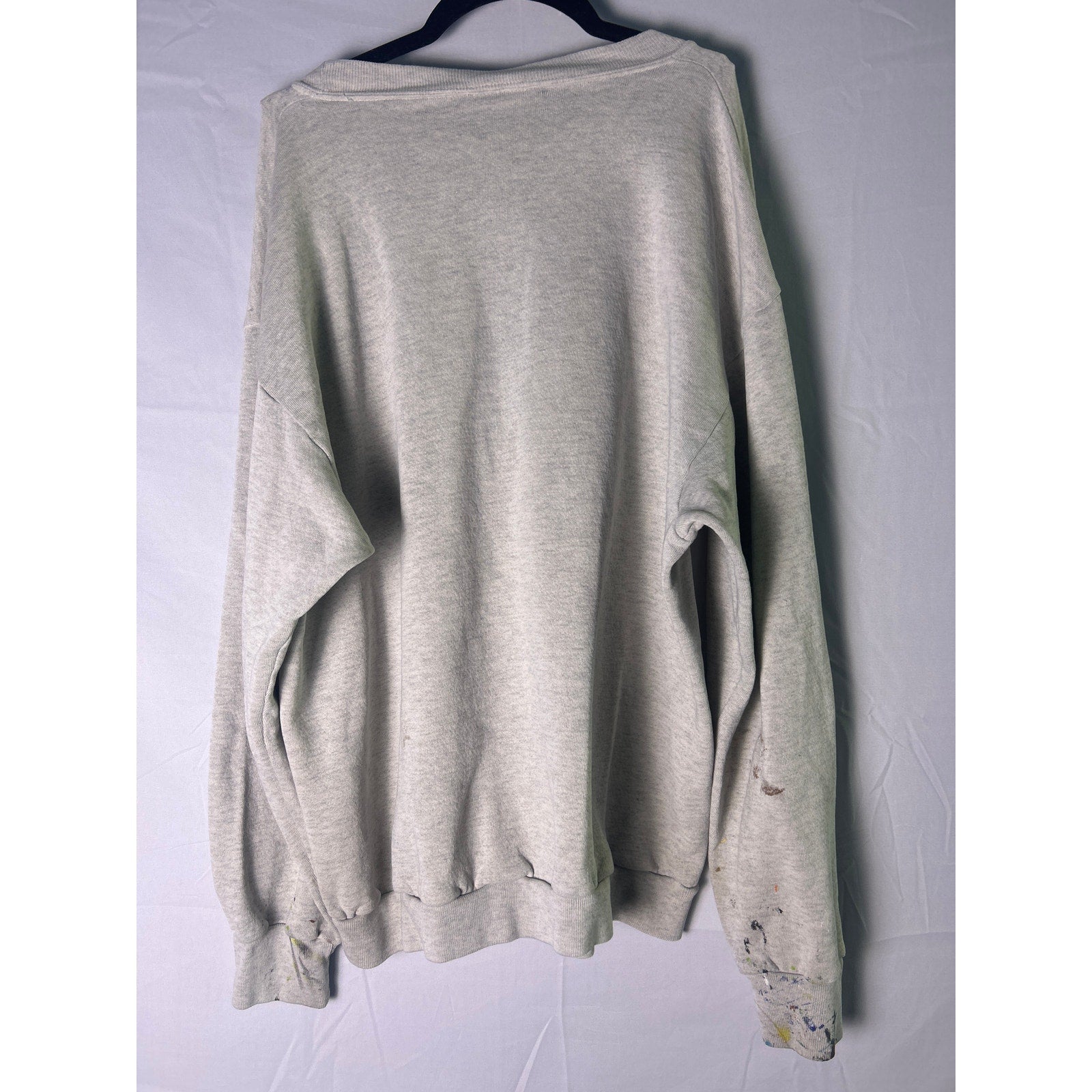 Vintage 90s Delta Basketball Indiana Hoosiers Gray Pullover Sweatshirt Womens XL