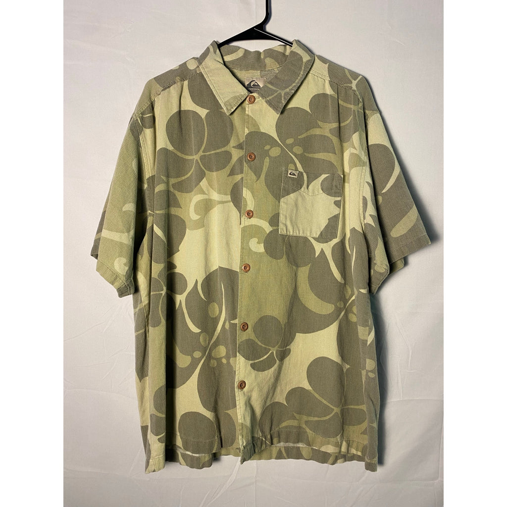 Vintage Quiksilver Hawaiian Button Up