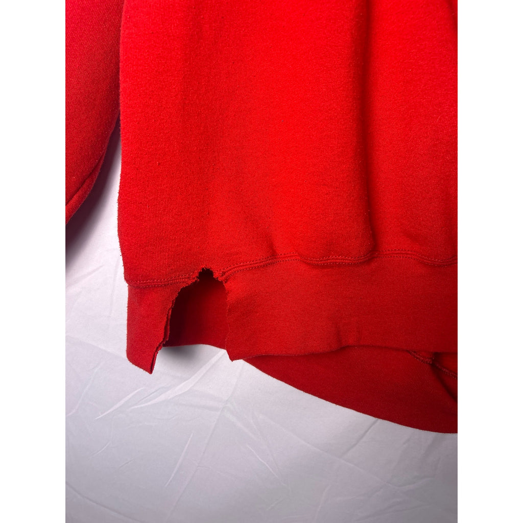 RB Apparel Embroidered Indiana University Red Crewneck Sweatshirt Pullover XL