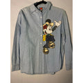 Vintage Mickey Unlimited Minnie Mouse Button Up Blue Jean Women's Size small