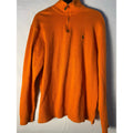 Vintage Polo by Ralph Lauren Orange Polo Sweater Quarter Zip Pullover Large