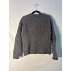 American Eagle Outfitters Gray V-neck Sweater Pullover Wool Blend Women's Medium