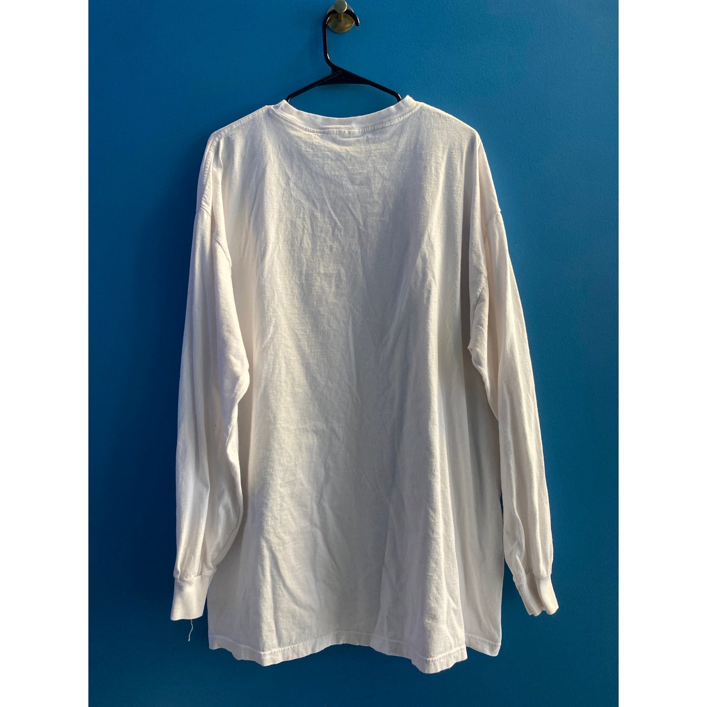Barack Obama '08 Printed White Long Sleeve Shirt Men's Size XXL