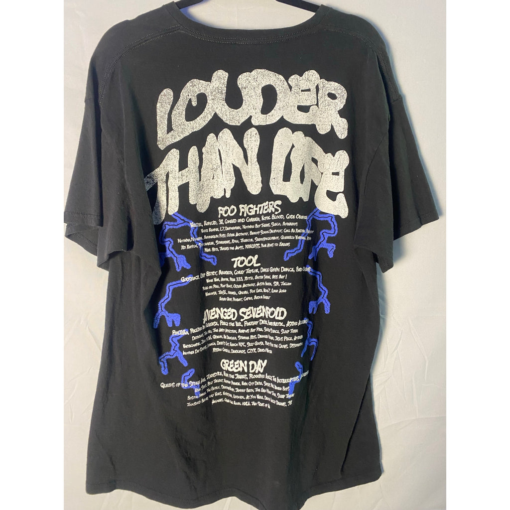 Louder Than Life Concert Festival Shirt Foo Fighters Tool Green Day Men’s XL/2XL
