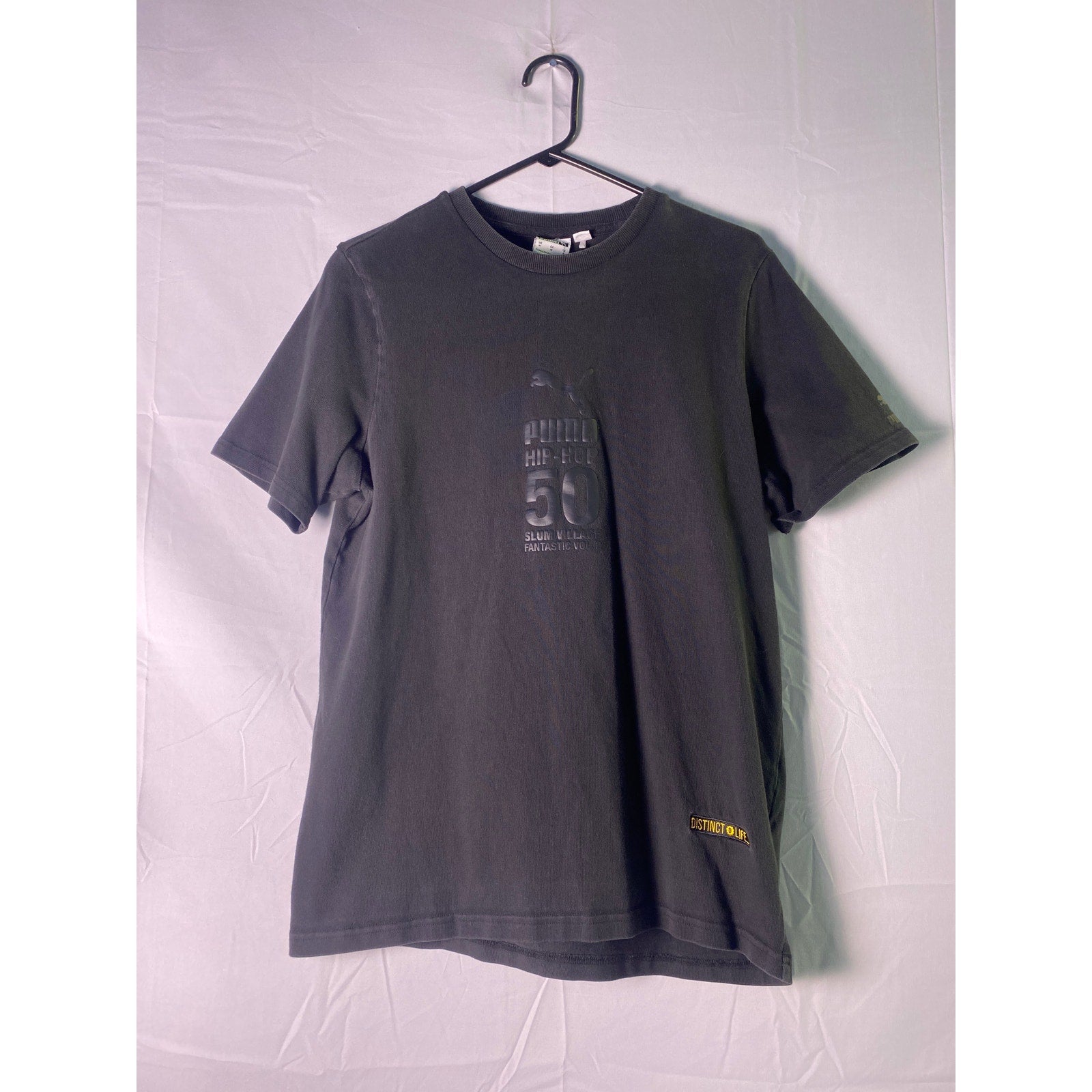 Puma  Slum Village Fantastic Vol.2 Graphic Print Black T-shirt Men's Size Medium