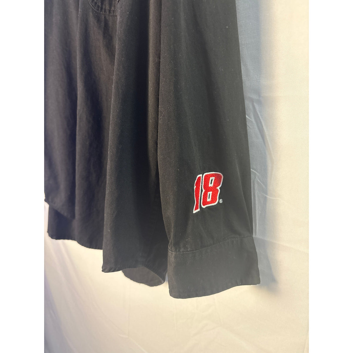 Winner’s Circle Bobby Labonte Racing Embroidered Black Button Down Men's Large