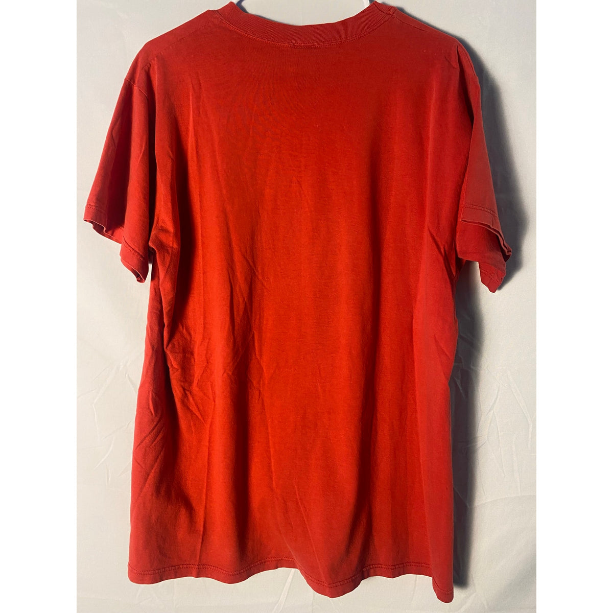 Vintage 90s Gildan IU INDIANA SOFTBALL Graphic Print Red T-shirt Men's Size XL