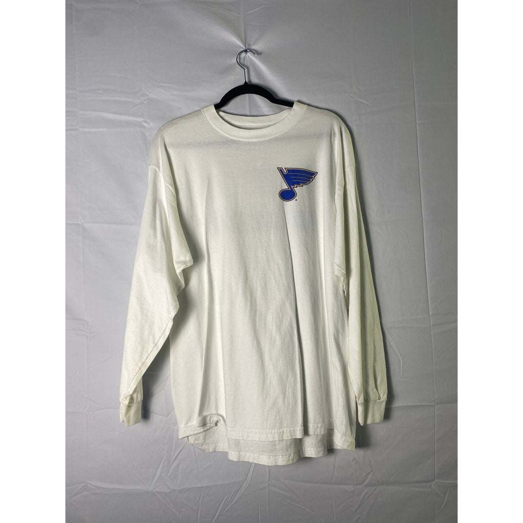 Delta Pro Weight NHL St. Louis Blues Print Long Sleeve Shirt Adult Size XL