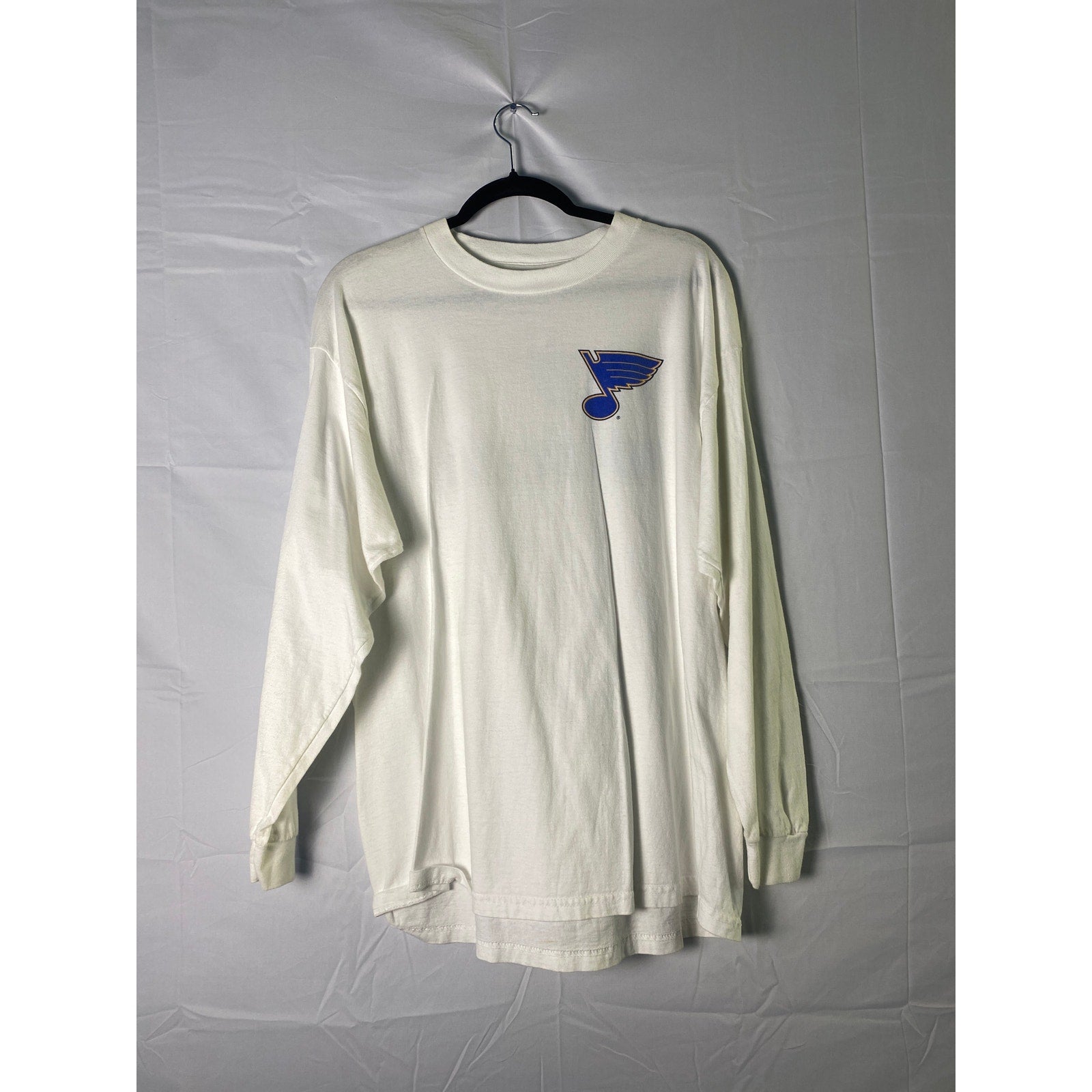 Delta Pro Weight NHL St. Louis Blues Print Long Sleeve Shirt Adult Size XL