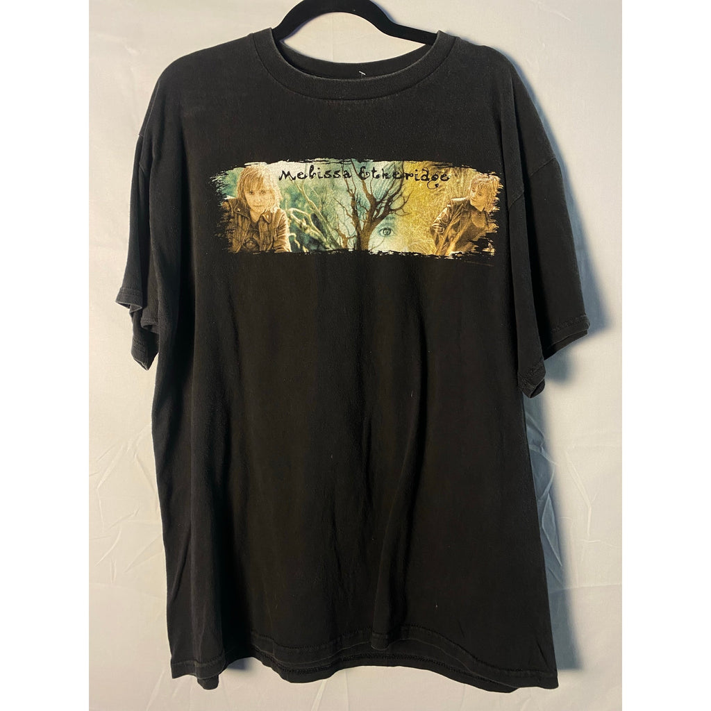 Tultex Melissa Etheridge Breakdown Graphic Print T-Shirt XL Tour North America