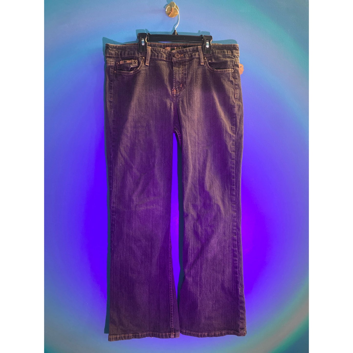 Y2K L.e.i. Straight Leg Dark Wash 5-Pockets Men's Size 37x30