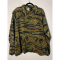 Winchester Tiger Animal Print Green Brown Camouflage Button Up Shirt Mens Size XL