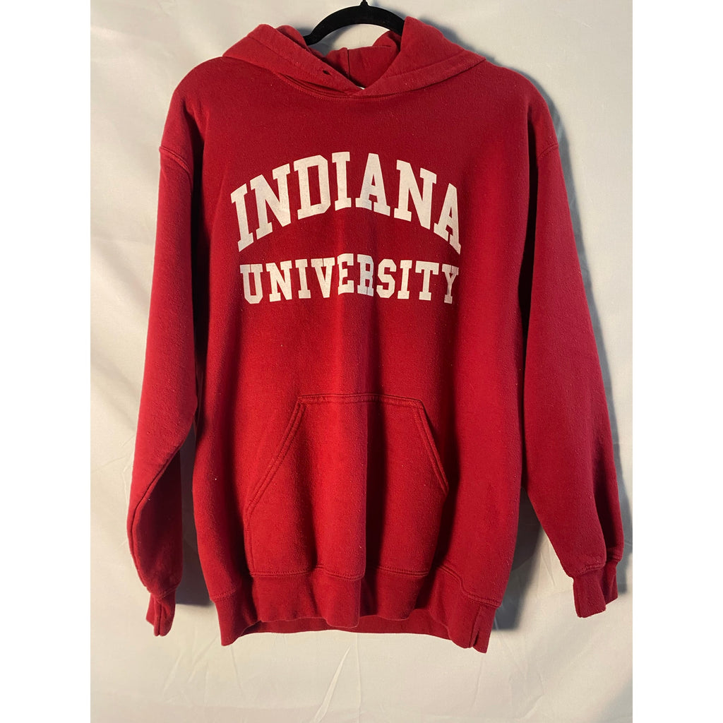 IU Indiana Red Hoodie w/White Arch Graphic