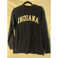 Morgan & Oates Indiana Graphic Print Long Sleeve Shirt Crewneck Mens Size Medium