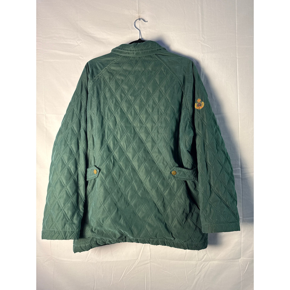 Facconable Quilted Green Jacket