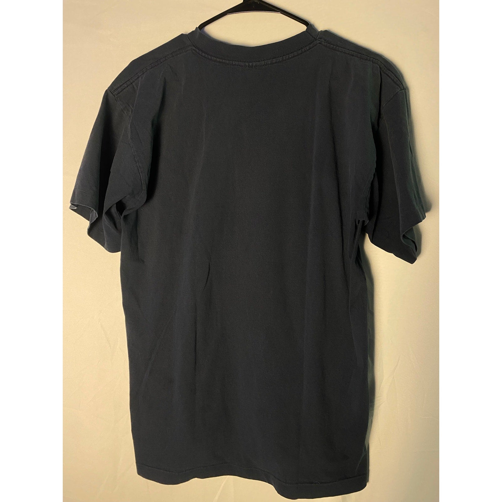 Alore 2002 Save the Dolphins "Don’t Let This Be Their Wave Goodbye" Navy Shirt Size Large