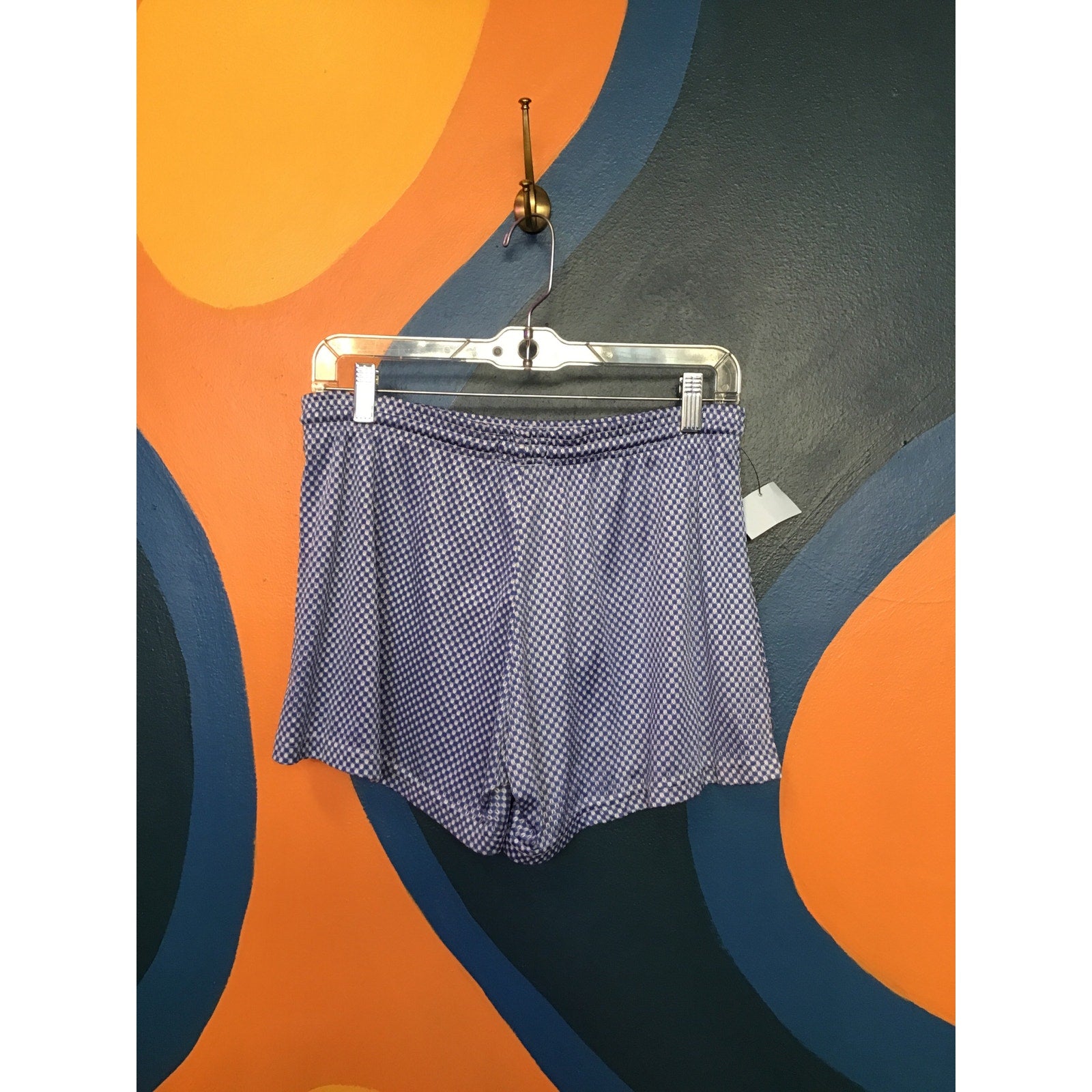 Vintage 1970s Amada Sportswear Blue Athletic Shorts Women's Size Medium